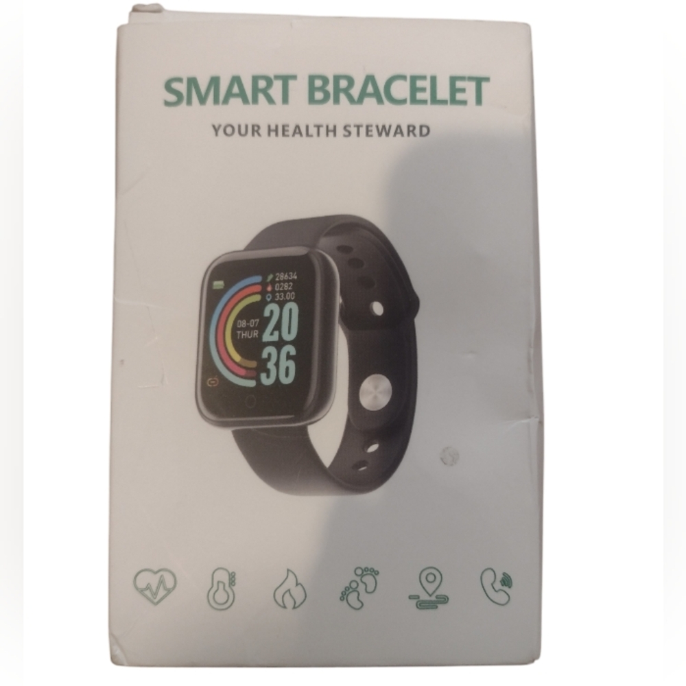 Smart Bracelet "Your Health Steward" Fitness Tracker/ Smart Health & HR Monitor